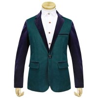 维杰斯 2014秋冬新品 男士休闲西服韩版修身时尚百搭灯芯绒男士秋装外套小西装潮男 外衣