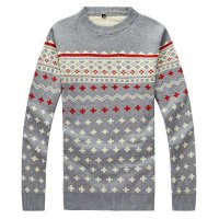 维杰斯2014秋装新品男装毛衣针织衫 男士圆领修身针织衫毛衣 时尚百搭针织衫 男毛衣