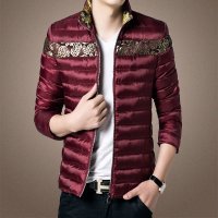 维杰斯 2015秋冬新款男装棉衣 潮男韩版时尚休闲立领加厚保暖棉袄男潮流棉服外套 男外套