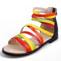 莱蒙儿童凉鞋 夏季新款 女童鞋儿童凉鞋公主鞋潮彩虹鞋 88X112T/207T