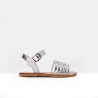 莱蒙儿童鞋 儿童时尚欧美凉鞋 轻奢金属色凉鞋 1FX003