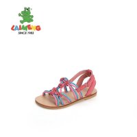 莱蒙儿童鞋 儿童时尚欧美凉鞋 清爽双色编织凉鞋 1FX004