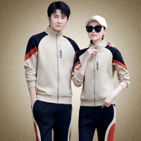 均妮运动套装男春秋情侣三件套休闲秋装卫衣运动装女跑步运动服套装男