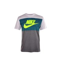 NIKE(耐克)2014AS NIKE TEE-FUTURA PRINT夏季男子短袖针织衫611976-100