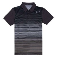 NIKE耐克 2013新款CHINA STRIPE UV男子运动翻领T恤558841-010