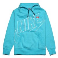 NIKE耐克 2013年新款男子NIKE AW77 FLC PO HOODY-LOGO套头衫598710-414