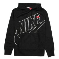 NIKE耐克 2013年新款男子NIKE AW77 FLC PO HOODY-LOGO套头衫598710-010