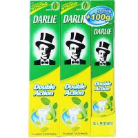 海外直邮 黑人牙膏 双重薄荷防蛀配方家庭组合套装250gX2加送100g【男女适用】