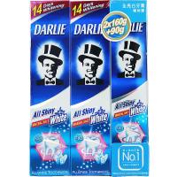 海外直邮 香港版 黑人牙膏 家庭装 美白亮齿 含氟 清新口气 洁白去牙渍 防蛀牙 矿物质美白160gX2送90g