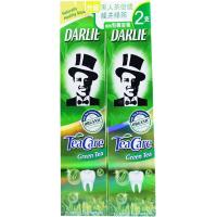 海外直邮 香港版 黑人牙膏 黑人茶倍健龙井绿茶牙膏160g两支