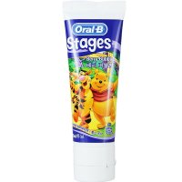 OralB 水果味 儿童牙膏 - 小熊维尼75ml