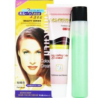 康臣3in1新彩丝 染发膏80mlX2-棕褐色