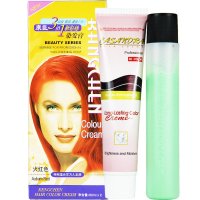 康臣3in1新彩丝 染发膏80mlX2-火红色