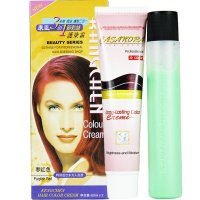 康臣3in1新彩丝 染发膏80mlX2-枣红色