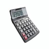 SHARP 夏普 EL-8128 大屏幕大键盘可调节显示计算器 计算机 黑色