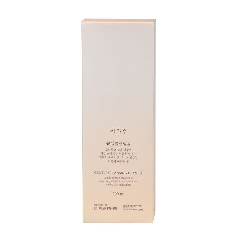 Sulwhasoo 雪花秀 顺行柔和洁颜泡沫200ML 柔滑肌肤深层清洁补水 韩国 洁面乳 保湿补水 各种肤质 通用图片