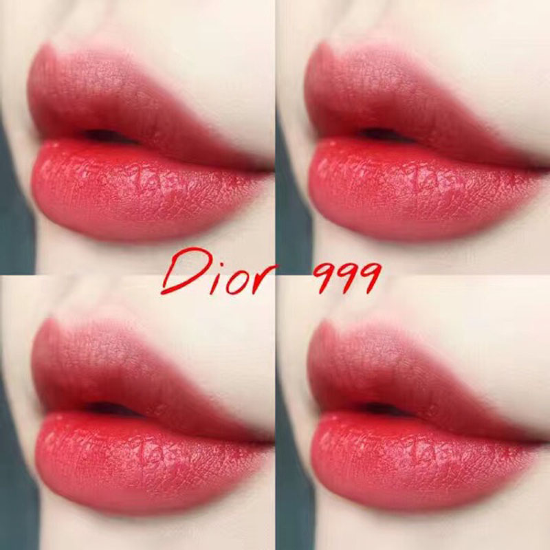 DIOR 迪奥 烈艳蓝金唇膏 烈焰口红999 028 520 080 888 3.5G 保湿补水;色泽持久 红色系