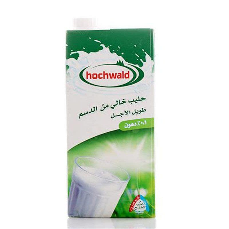 [中粮我买网]Hochwald好沃得脱脂牛奶1L(德国进口 盒)*12图片