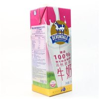 【中粮我买网】德运 高钙脱脂牛奶（调制乳）1L（澳大利亚进口 盒）