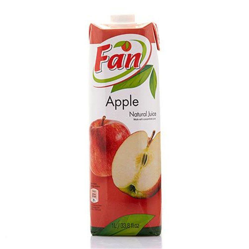 【中粮我买网】Fan纯果芬苹果汁1L*12（塞浦路斯进口 盒）图片