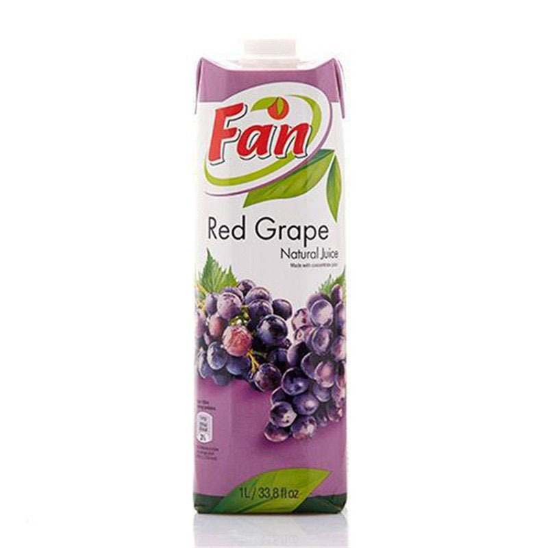 【中粮我买网】Fan纯果芬葡萄汁1L*12（塞浦路斯进口 盒）