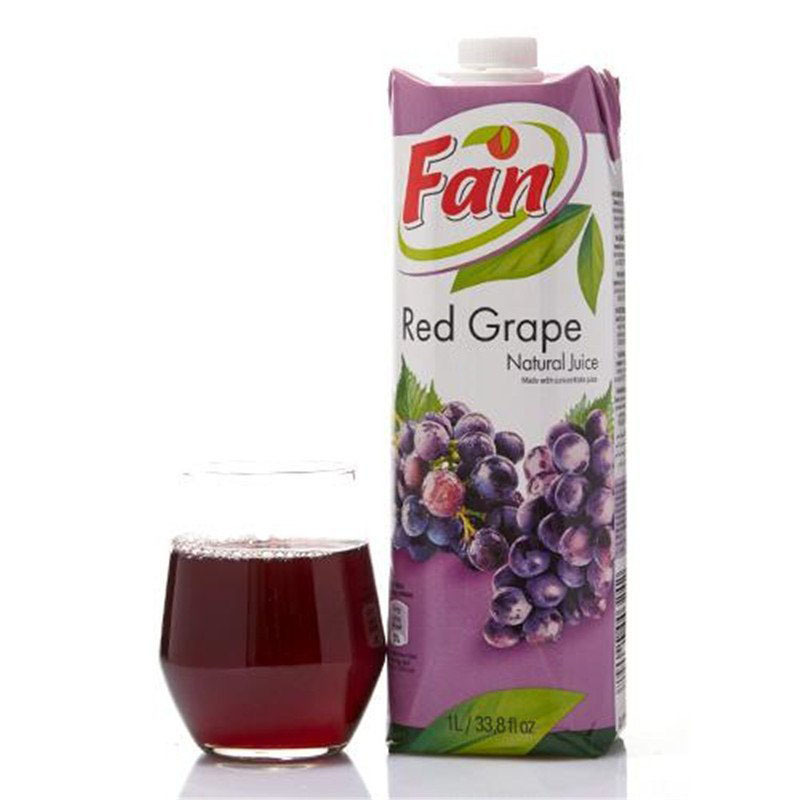 【中粮我买网】Fan纯果芬葡萄汁1L*12（塞浦路斯进口 盒）