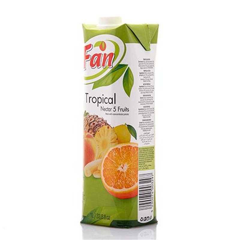 【中粮我买网】Fan果芬热带复合果汁饮料1L*6（塞浦路斯进口 盒）