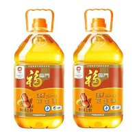 福临门浓香压榨一级花生油3.5L*2 新老包装随机发