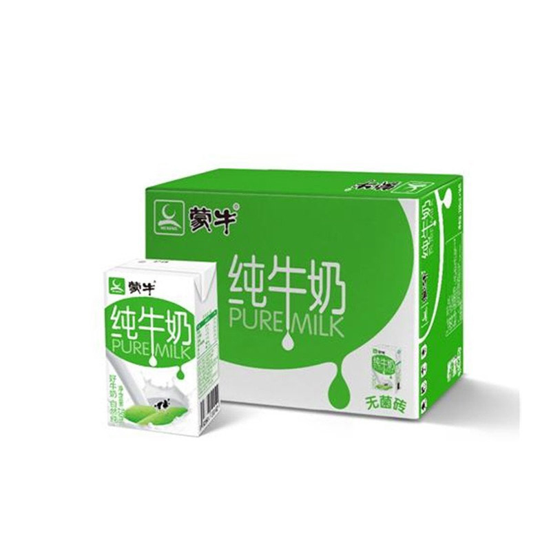 [中粮我买网]蒙牛 PURE MILK 纯牛奶 常温纯奶 250ml*16盒