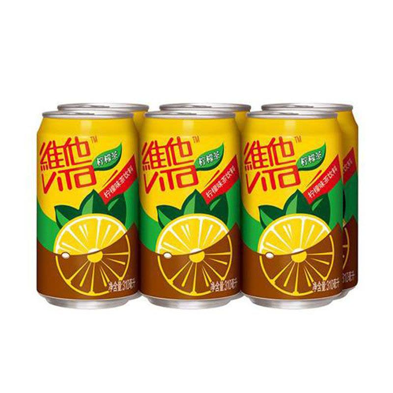 【中粮我买网】维他柠檬茶（罐装310ml*6)图片