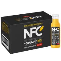【中粮我买网】 农夫山泉 100%NFC橙汁（300ml*24）新老包装随机发货