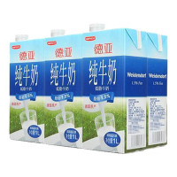 【中粮我买网】德亚低脂牛奶1L*6（德国进口 盒）