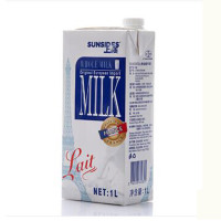 【中粮我买网】SUNSIDES 上质全脂纯牛奶1L*12（法国原装进口）