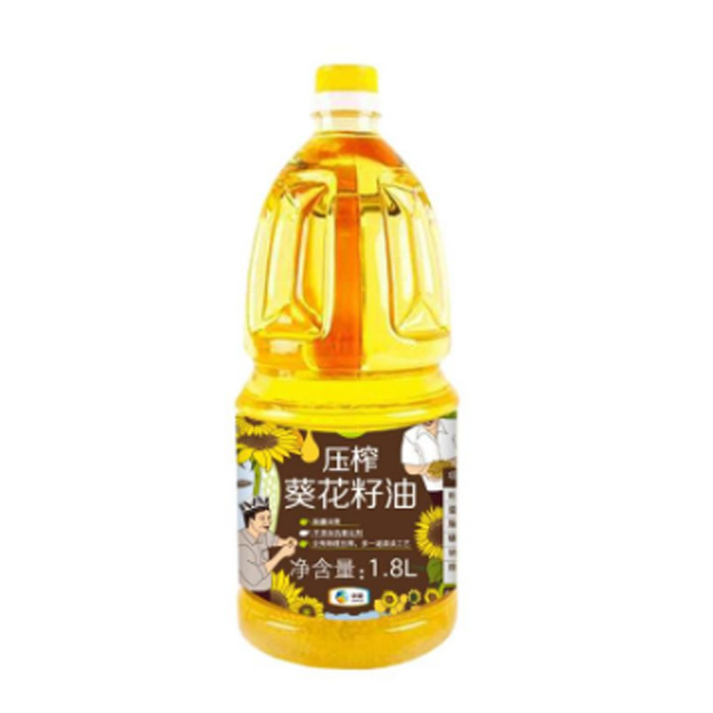 中粮初萃 压榨葵花籽油1.8L