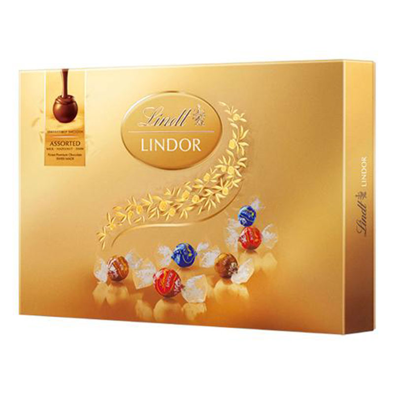 【中粮海外直采】LINDTLindt瑞士莲软心精选巧克力14粒168g