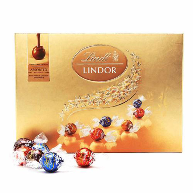 【中粮海外直采】LINDTLindt瑞士莲软心精选巧克力14粒168g