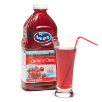 【中粮海外直采】Ocean Spray优鲜沛蔓越莓汁饮料（经典原味）1.5L（美国进口 瓶）