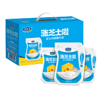 君乐宝酸奶 芝士浓缩酸牛奶 涨芝士啦 芝士味180g*12袋 整箱装