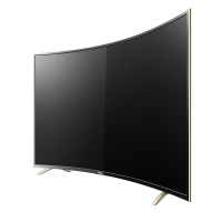 TCL D55A9C 55英寸4K曲面电视30核HDR智能液晶电视（黑色）