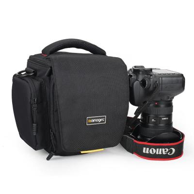 安诺格尔 休闲单反摄影包 单肩斜跨佳能600D包550D相机包多用腰包A1142