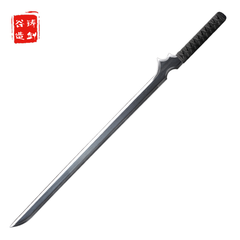 铸剑谷动漫布吉岛之刃93厘米黑岩射手武器刀剑一体刀身坚固未开刃