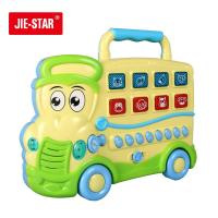 杰星 学习小巴士儿童音乐玩具 25818