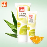 好孩子儿童牙膏 无氟婴幼儿牙膏 防蛀宝宝牙膏 60g+20g 牙膏有香橙味，苹果味，草莓味，随机发，有喜欢的口味可以备注