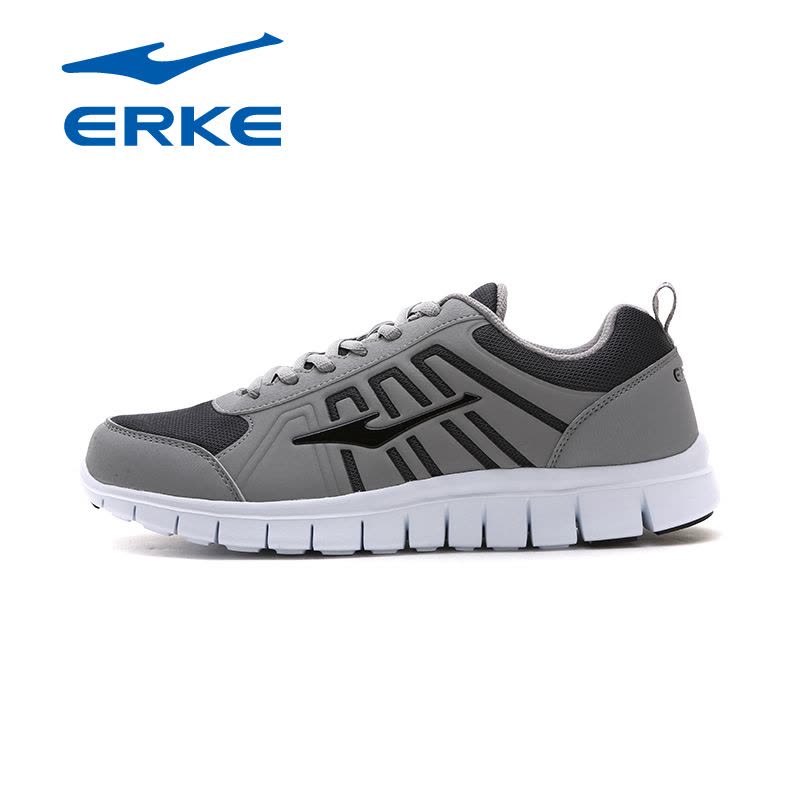 鸿星尔克ERKE跑步鞋男简约新款运动鞋子轻便舒适跑鞋男鞋图片