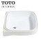 TOTO卫浴 正品台下盆卫生间洗脸盆洗手盆陶瓷面盆L765EB+TLS03301