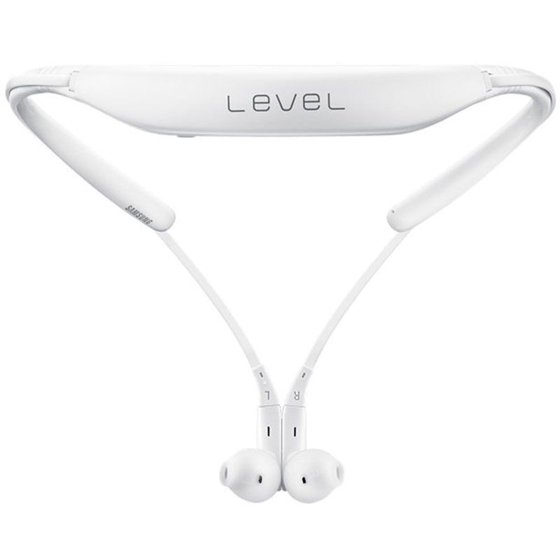 三星 原装Level U运动蓝牙耳机 无线4.1立体声双耳音乐耳机 原装项圈式通用型耳机 幻影白