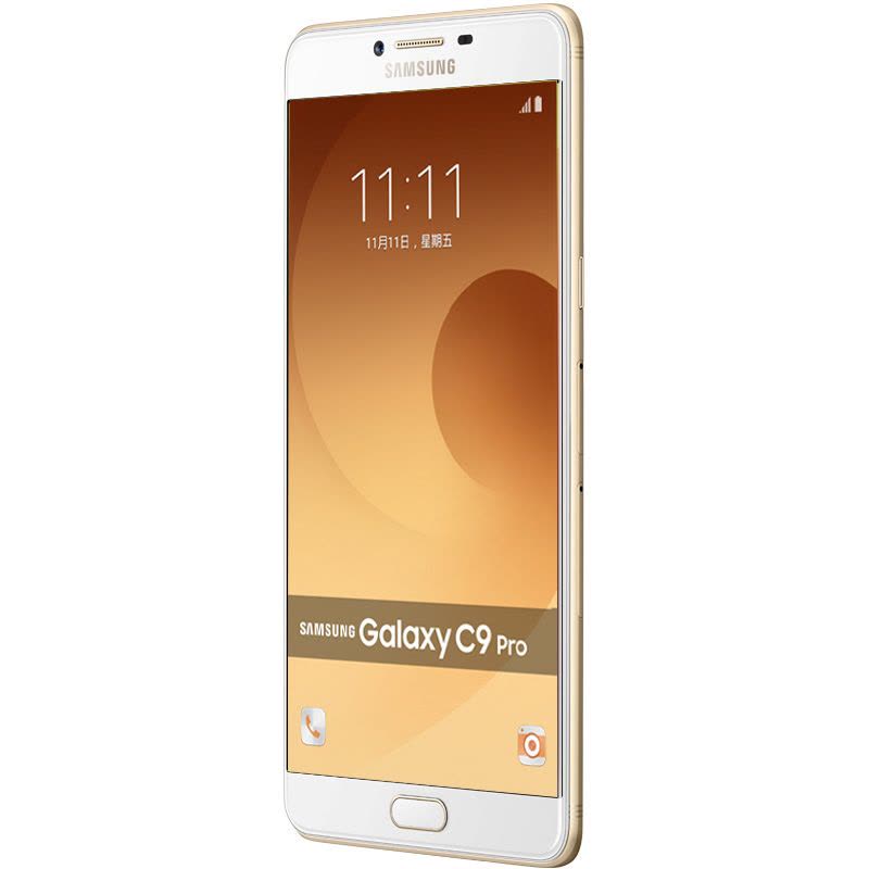 三星 SAMSUNG Galaxy C9 Pro （C9000）枫叶金色 6GB+64GB 全网通 移动联通电信4G手机图片