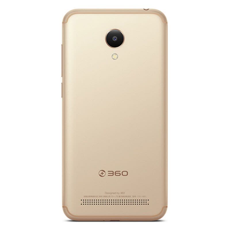 360手机F5 2GB+16GB 金色 移动版移动联通双4G 双卡双待手机图片
