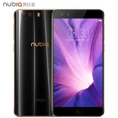 努比亚nubia Z17miniS 黑金 6GB+64GB 全网通 移动联通电信4G手机 双卡双待
