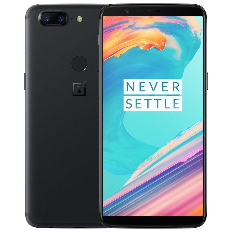 一加(ONEPLUS)手机5T（A5010）6GB+64GB 星辰黑 全网通 双卡双待 移动联通电信4G手机图片